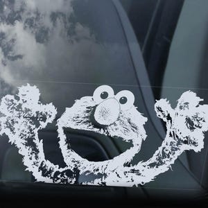 ELMO Car Sticker, Muppet Show Cute Peeper Window Laptop Bumper Decal Sign - Choose your design!