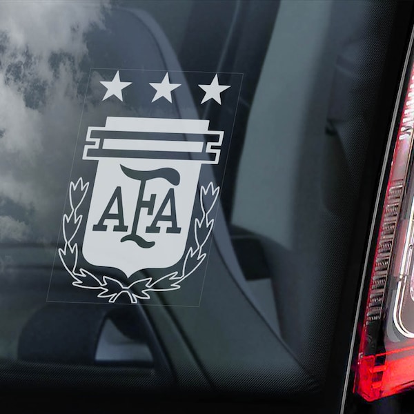 ARGENTINIEN FC - Autofenster Aufkleber - AFA La Albiceleste Fußball Sign Decal - V01