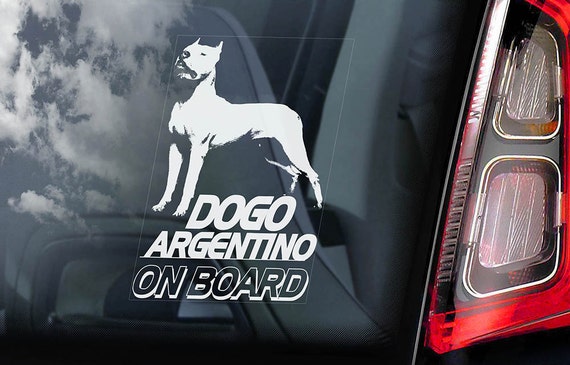 dogo argentino sticker