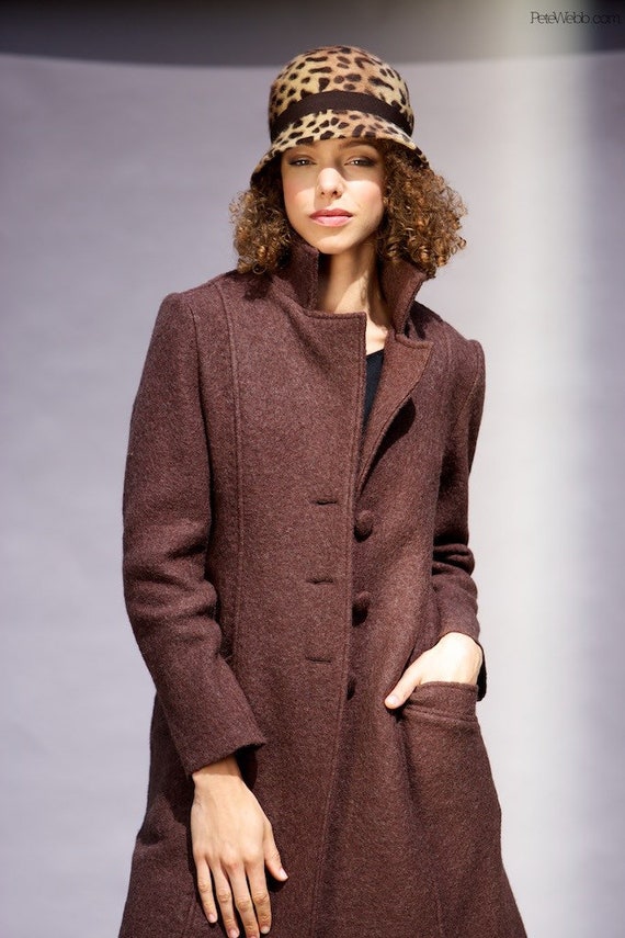 wool fitted coat