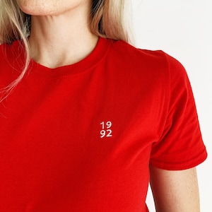 Personalized Birth Year T-Shirt, Adult Birthday Shirt, Birthday Gift for Her, Birthday Gift, Birthday, Friend Birthday