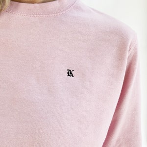 Personalized Old English Initial Sweatshirt, Monogram Sweatshirt, Gift ...