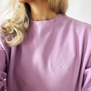 Personalized Embroidered Sweatshirt, Embroidered Sweatshirt, Bridal Party Shirts, Bachelorette Party Sweatshirt, Personalized Sweatshirt