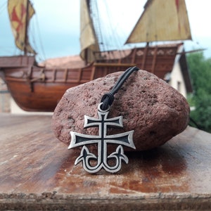 Colar com chaveiro da Cruz do Mosteiro de Studenica, Cruz da sorte da Cruz de Studenica, Dinastia Nemanjic, Cruz da igreja sérvia, Cruz russa, Cruz da igreja