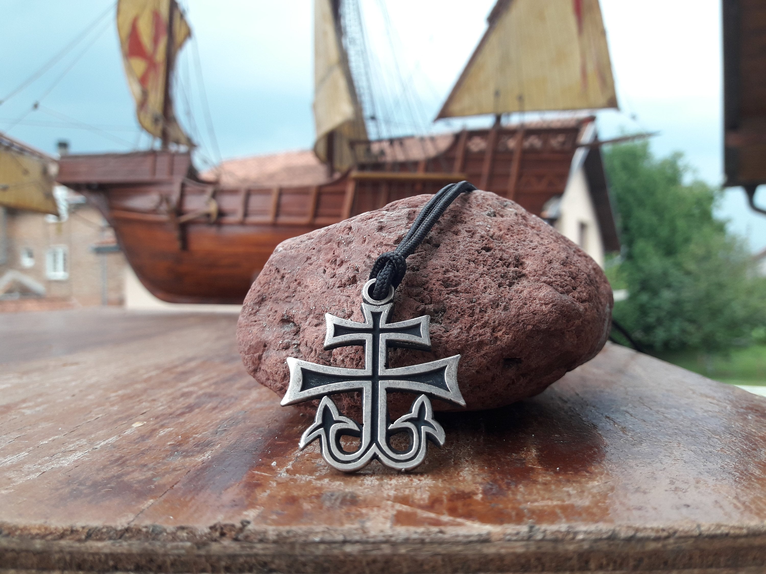 Cross of Studenica Monastery Necklace Keychain,studenica Cross