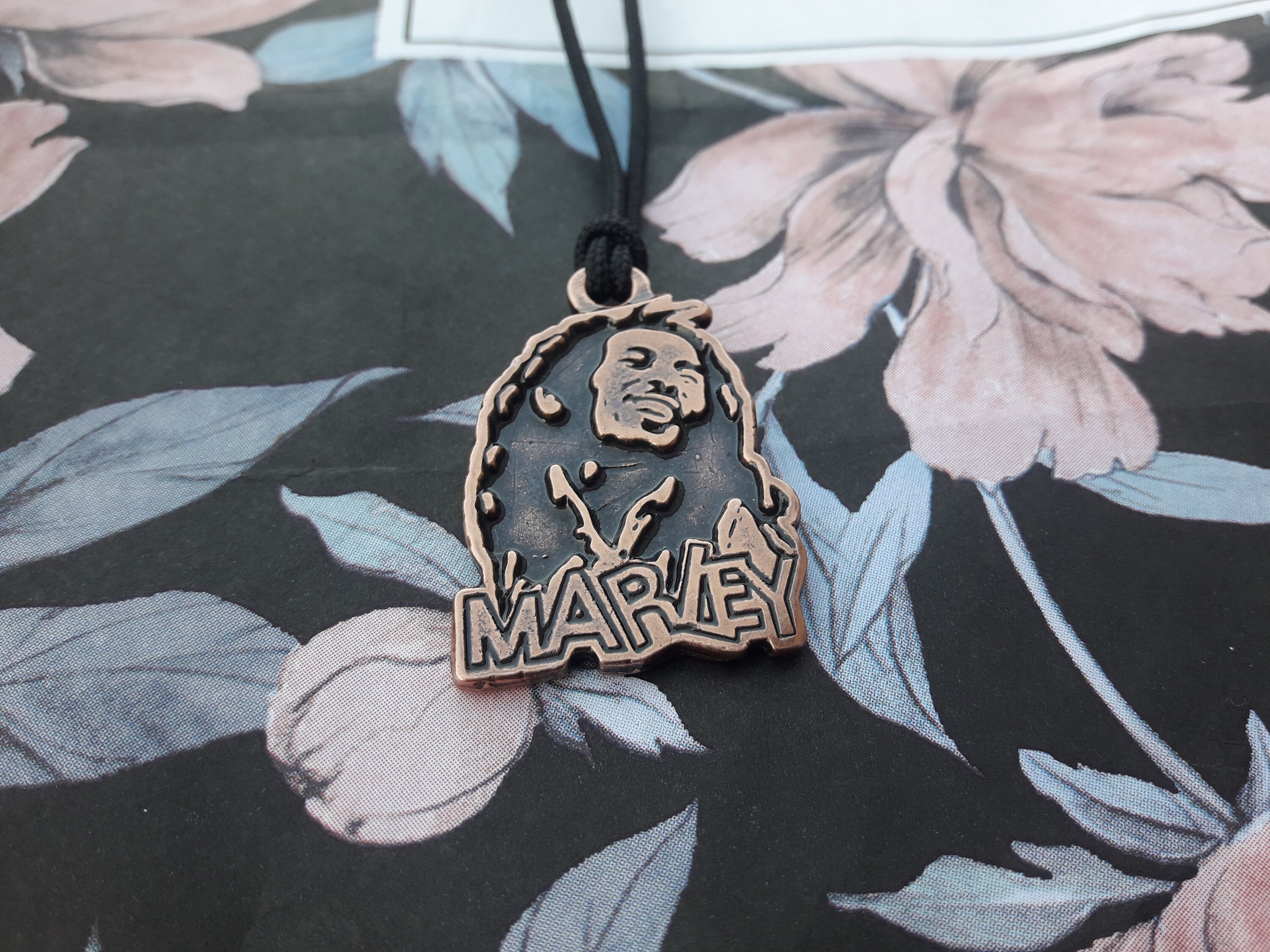 ボブ・マーリーの顔のネックレスペンダント、ラスタジュエリー