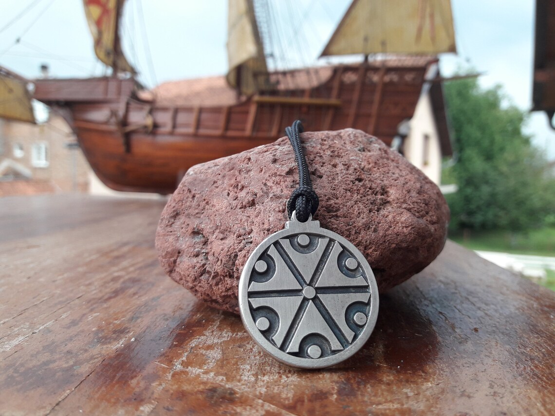Thundermark Perun Symbol Necklace,slavic God of Thunder and Lightning ...
