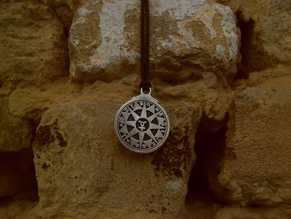 Talisman for Safety in Travel Necklace,star of Hermes Talisman for