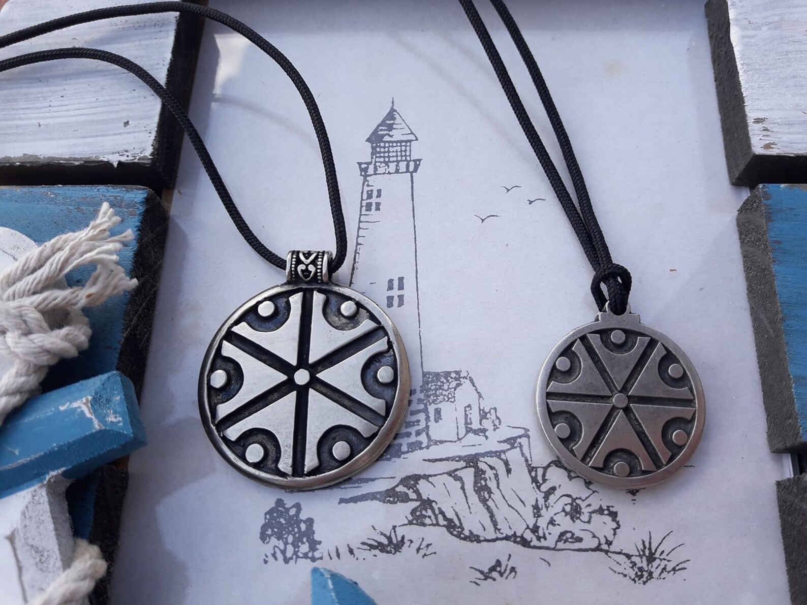 Perun God Symbol Necklace,slavic Thunder Lightning Keychain,slavic ...