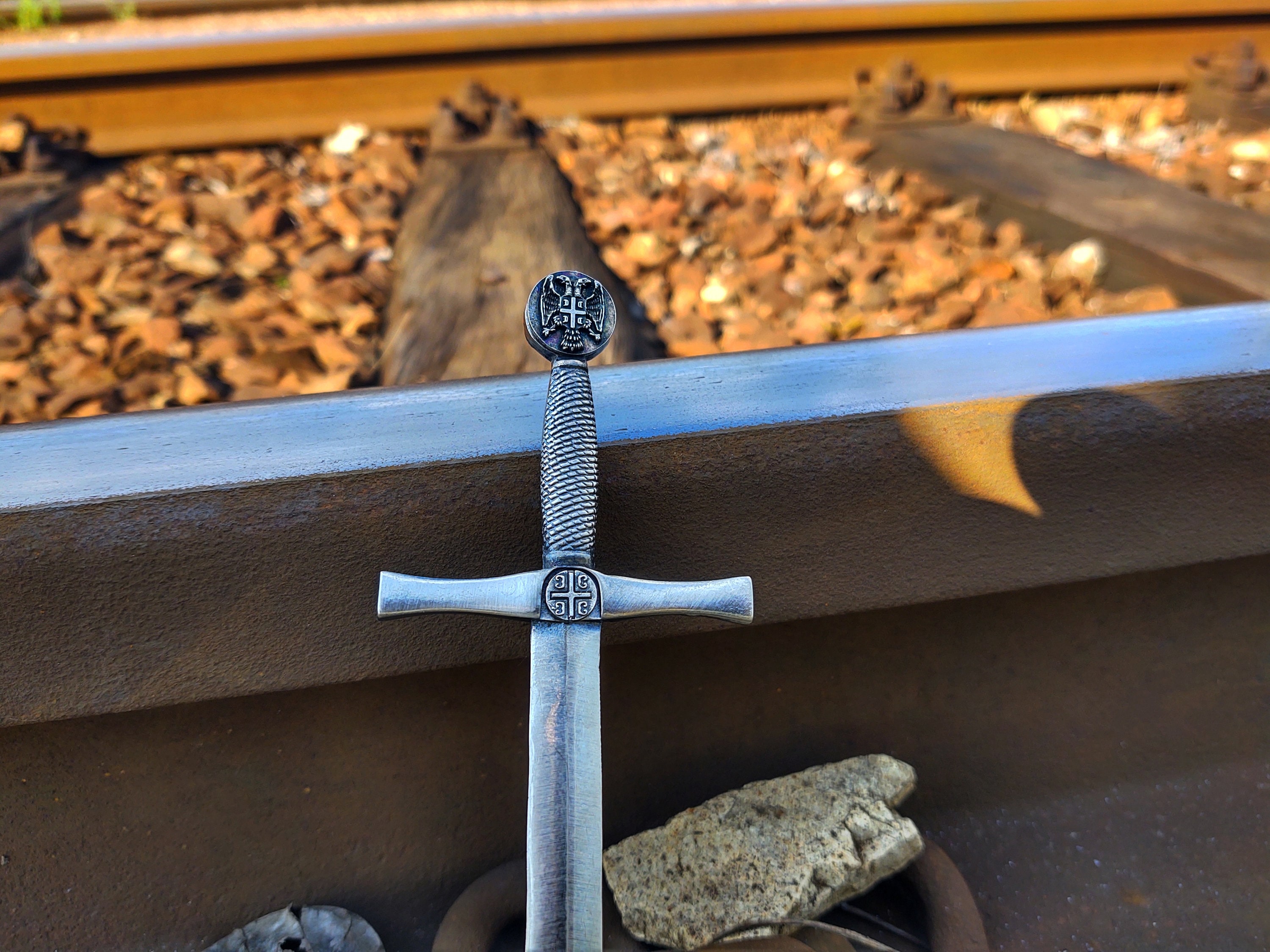 Serbian Coat of Arms Medieval Sword Letter Opener,serbian Double