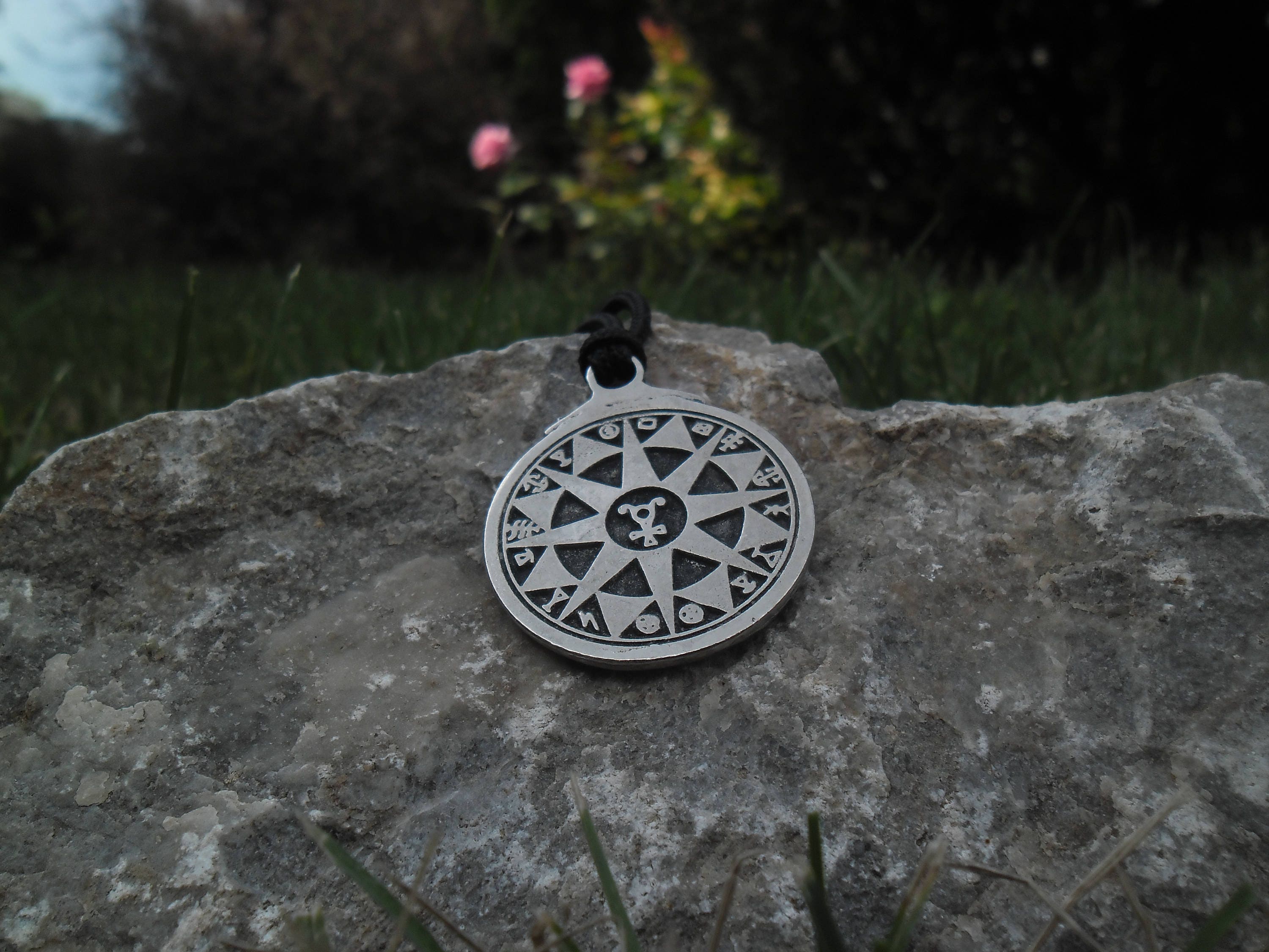 Talisman for Safety in Travel Necklace,star of Hermes Talisman for
