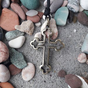 Ortodox cross Russian Serbian necklace,Serbian Ortodox Cross keychain,Unique Slavic Cross pendant,Serbian Church Cross keychain necklace