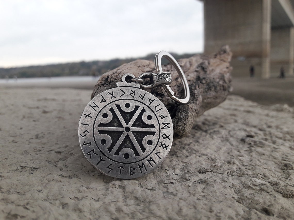 Perun God Slavic Mythology Symbol Talisman Rune Alphabet Necklace ...