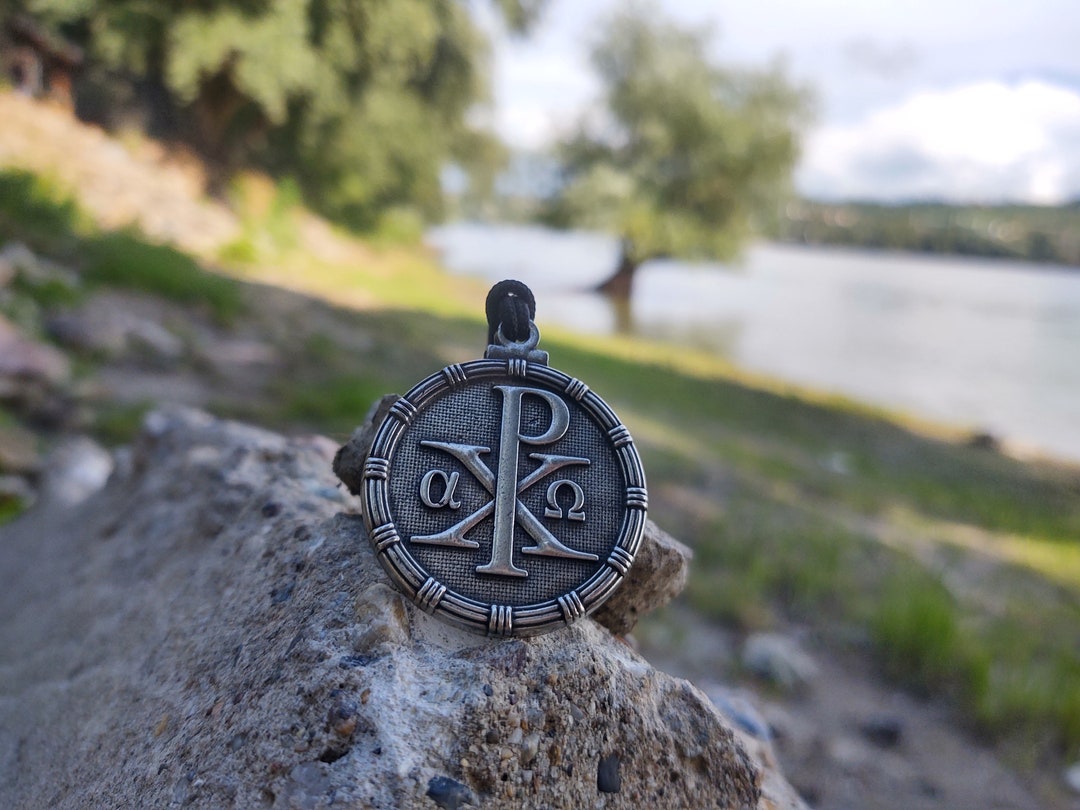 Chi Rho Monogram of Christ Jewelry,christian Monogram of Jesus Christ ...
