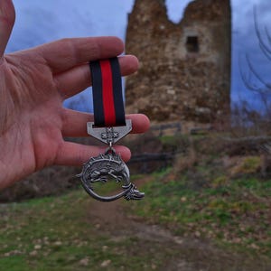 Order of Dragon Despot Stefan Lazarevic and Vlad Dracula medal,Sigismund order of Dragon medal,Societas Draconistarum,SigismundLuxembourg