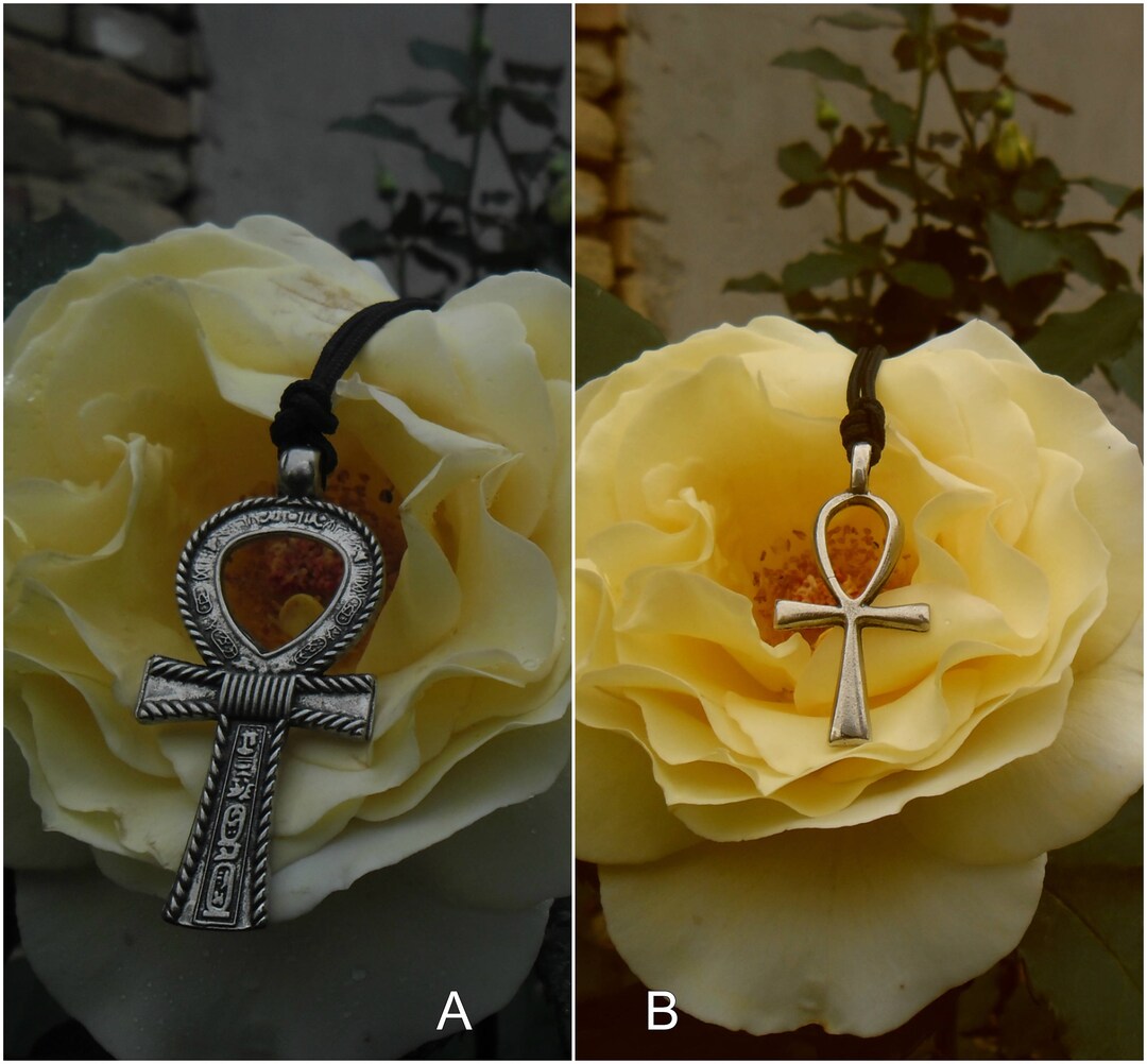 Croix Ankh égyptienne En Or 18 Carats - Bijou Artisanal - Neuf Avec étiquettes