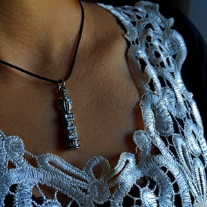 Svarog God figure neckace,Slavic God Svarog full metal pendant,Slavic deity,God of all Slavs,Kolovrat Svarog,Svarog square symbol,Slavic