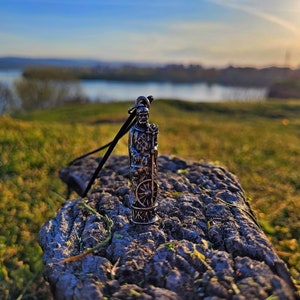 Dazhbog God figure Slavic necklace,Dajbog Slavic god of Sun,Slavic Slav mythology,ancestor of all Slavs,Son of Perun,Protection Slavic Pagan
