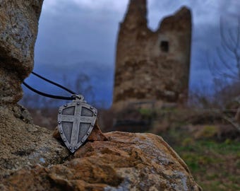Templar Cross Shield Cross Stitch Pattern - PDF Digital Download - Etsy ...