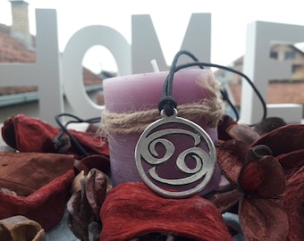 Cancer the Crab Zodiac necklace keychainAstrology horoscope sign necklace,Star sign Cancer zodiac,Crab keychain,Zodiac Crab astrology charm
