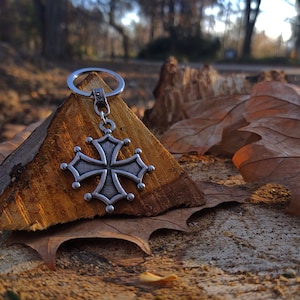 Occitan Cross Pendant,Cross Occitania necklace,Cathar Cross,Forcalquier Cross Pendant,Medieval pendant,Cross Tolosa Necklace,Crusader Cross