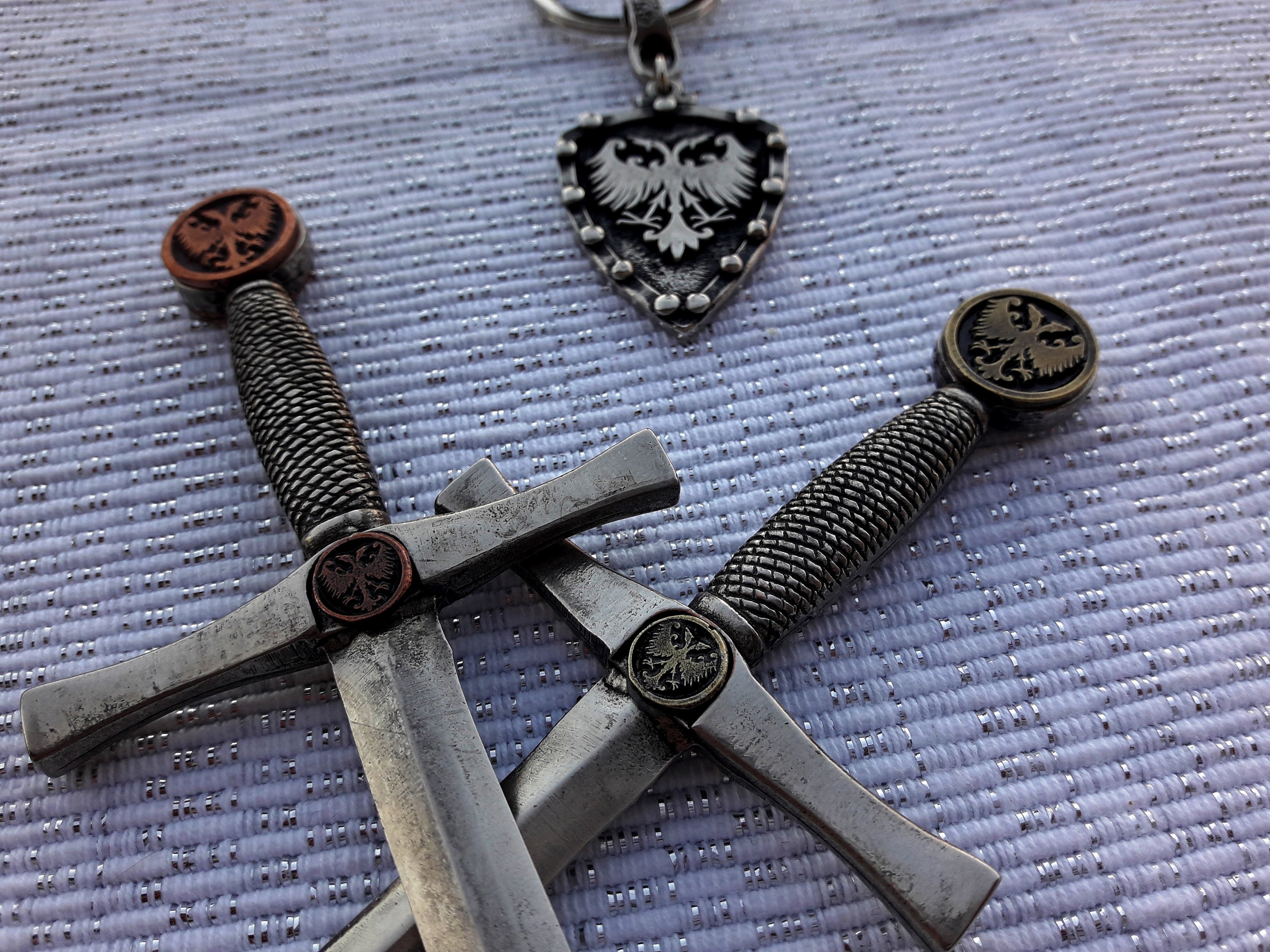 Vintage Medieval Sword Letter Opener With Nemanjic Dynasty Two