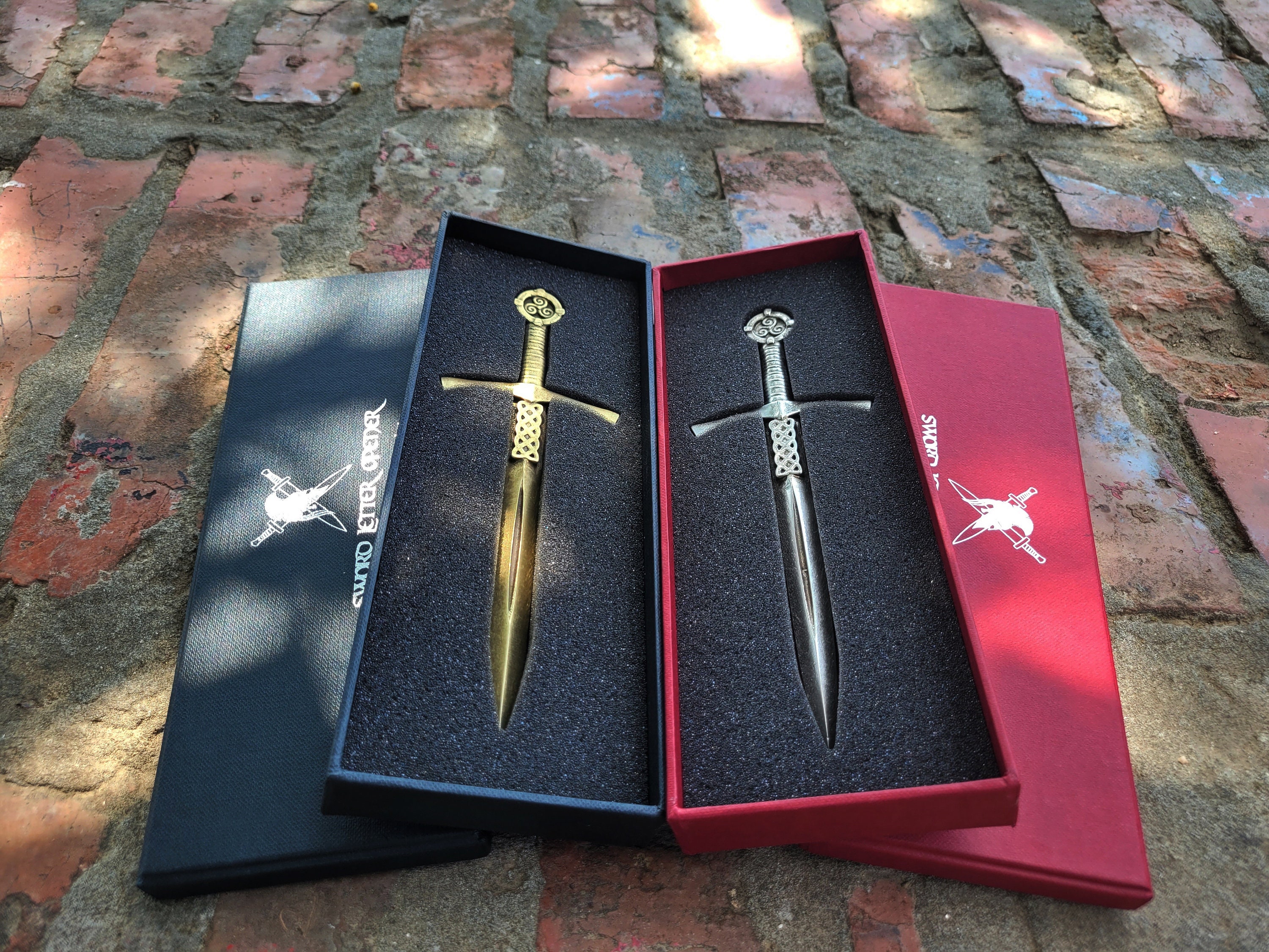 Silver Letter Opener, Gothic Home Decor, Antique Sword Dagger, Dark  Academia Decor 