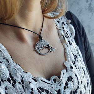 Order of Dragon Despot Stefan Lazarevic symbol pendant,Saint George dragon necklace,Sigismund order of Dragon,Serbian order of Dragon