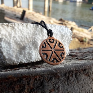 Thundermark Perun symbol necklace,Slavic god of thunder and lightning,protect amulet,Gromoviti pendant,Slavic Mythology highest god jewelry