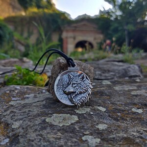 Wolf Head Pendant,Wild animal wolf jewelry,Scandinavian Viking Wolf Pendant,Pagan wolf head necklace,Wolf Jewelry,Slavic Svarog Pagan Wolf
