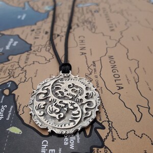Yin-Yang dragons necklace and keychain,Chinese dragon yin yang jewelry,Good Karma Jewelry,Friendship necklace,Tai Chi Necklace,Protection