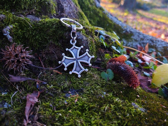 Occitan Cross Pendant,cross Occitania Necklace,cathar Cross