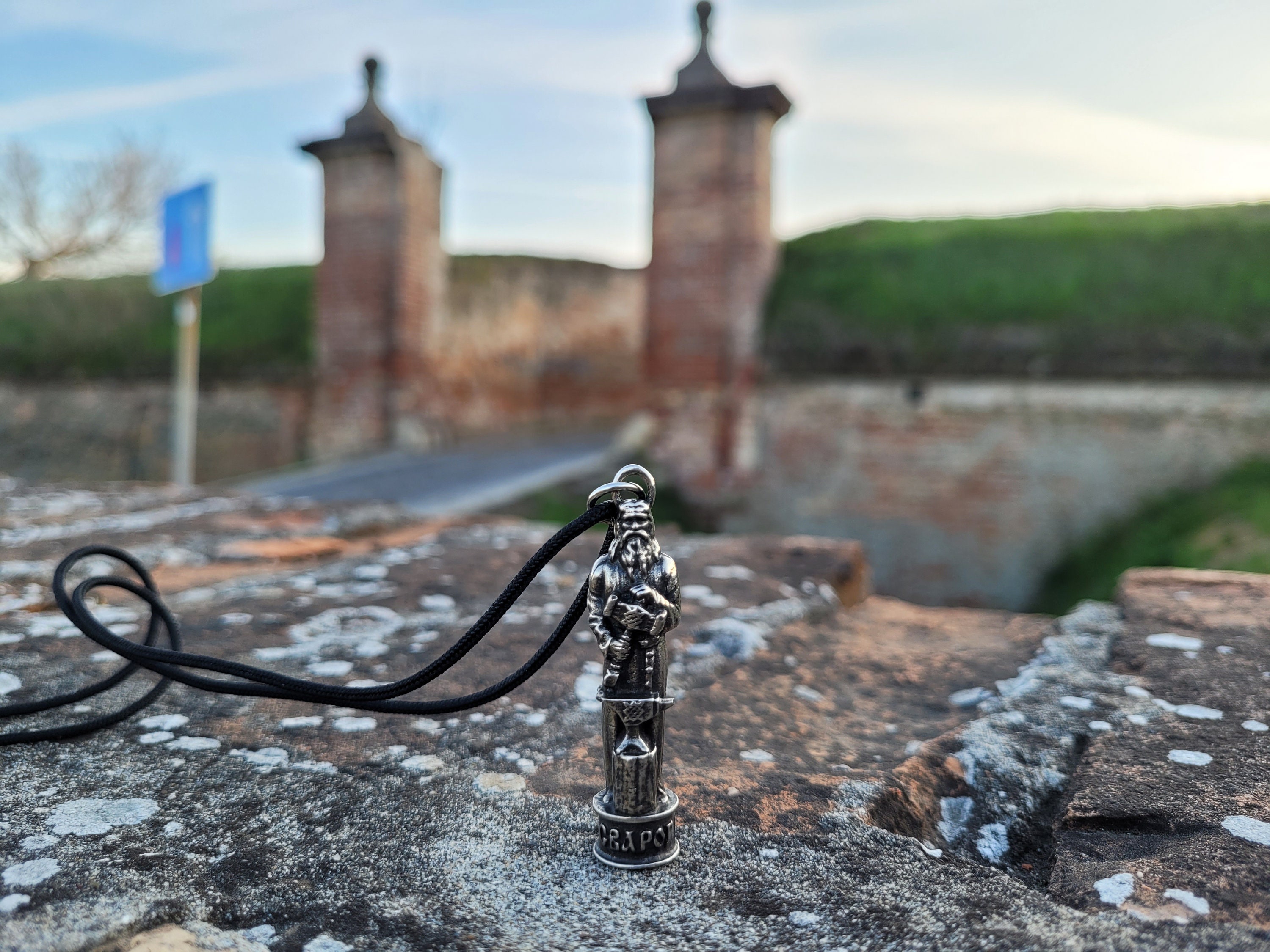Svarog God figure neckace,Slavic God Svarog full metal pendant,Slavic deity,God of all Slavs,Kolovrat Svarog,Svarog Slavic Mythology God