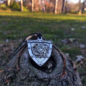 Armenian Coat of Arms shield pendant,Armenian National Coat Of Arms on shield necklace,heraldry of Armenia,National Arms of Armenia pendant