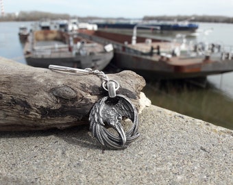 Viking Norse Raven Neckace,Nordic Raven Pendant,Raven Crow Odin viking necklace,Huginn and Muninn jewelry,Nordic mythology,Pagan jewelry