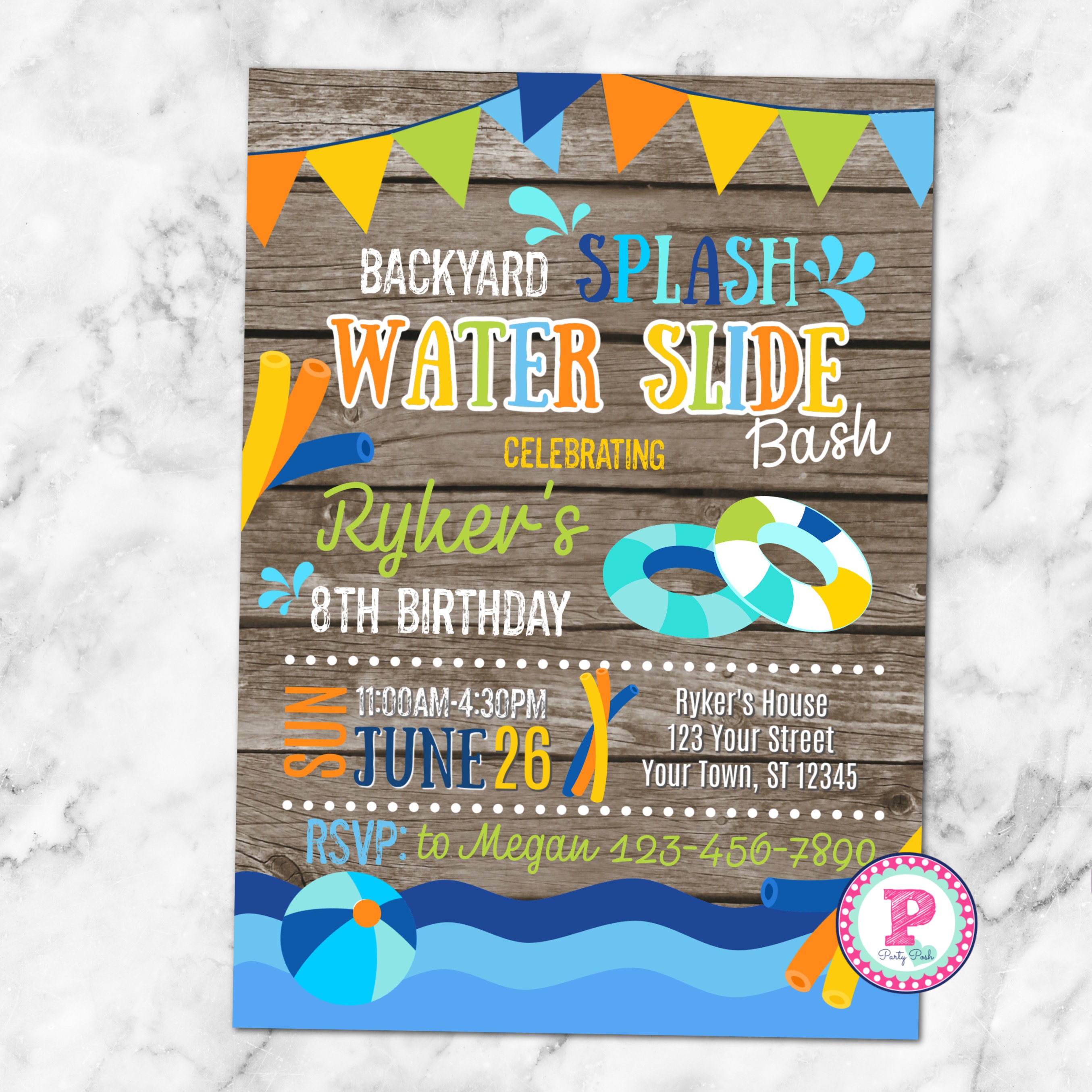 Splash Bash Etsy
