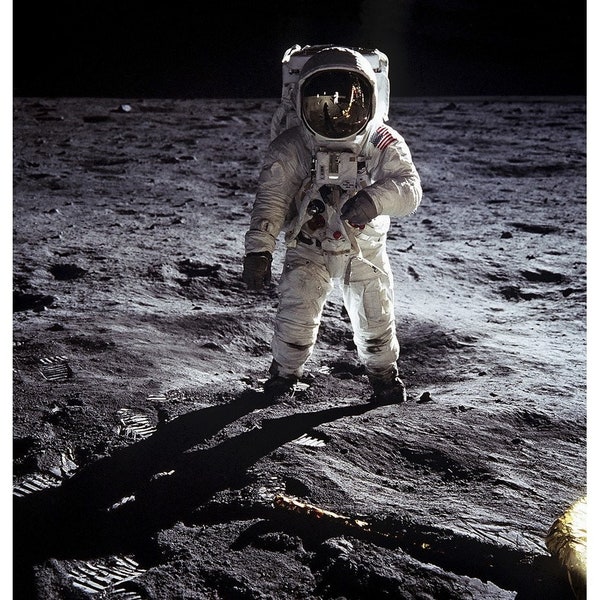 Buzz Aldrin - Apollo 11  - Historic NASA Photo  - 24