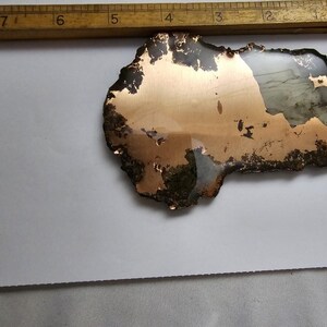 Large Copper Ore Decorator Slab -  Michigan Native Copper #44