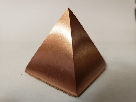 Solid Copper Pyramid - 2 5/8 inch