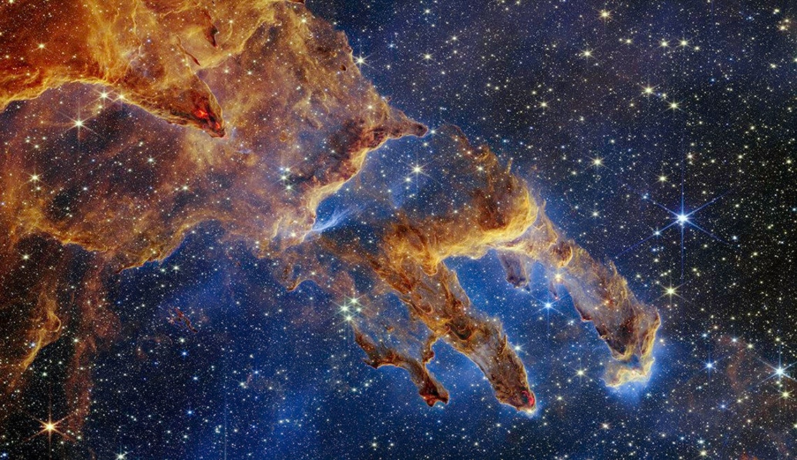 James b Space Telescope Pillars of Creation Photo Etsy