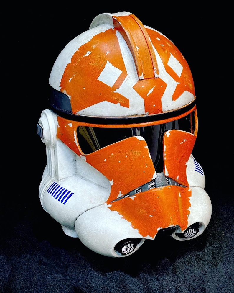 Star Wars Helmet Clone Trooper Helmet Clone Wars Ahsoka 332nd Etsy