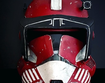 Star Wars Commander Fox Helmet: Handmade Clone Trooper, Clone Wars