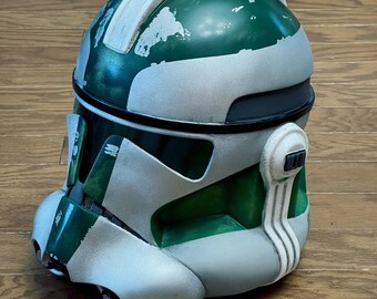 Clone Trooper Helmet Commander Gree Star Wars revenge of the Sith