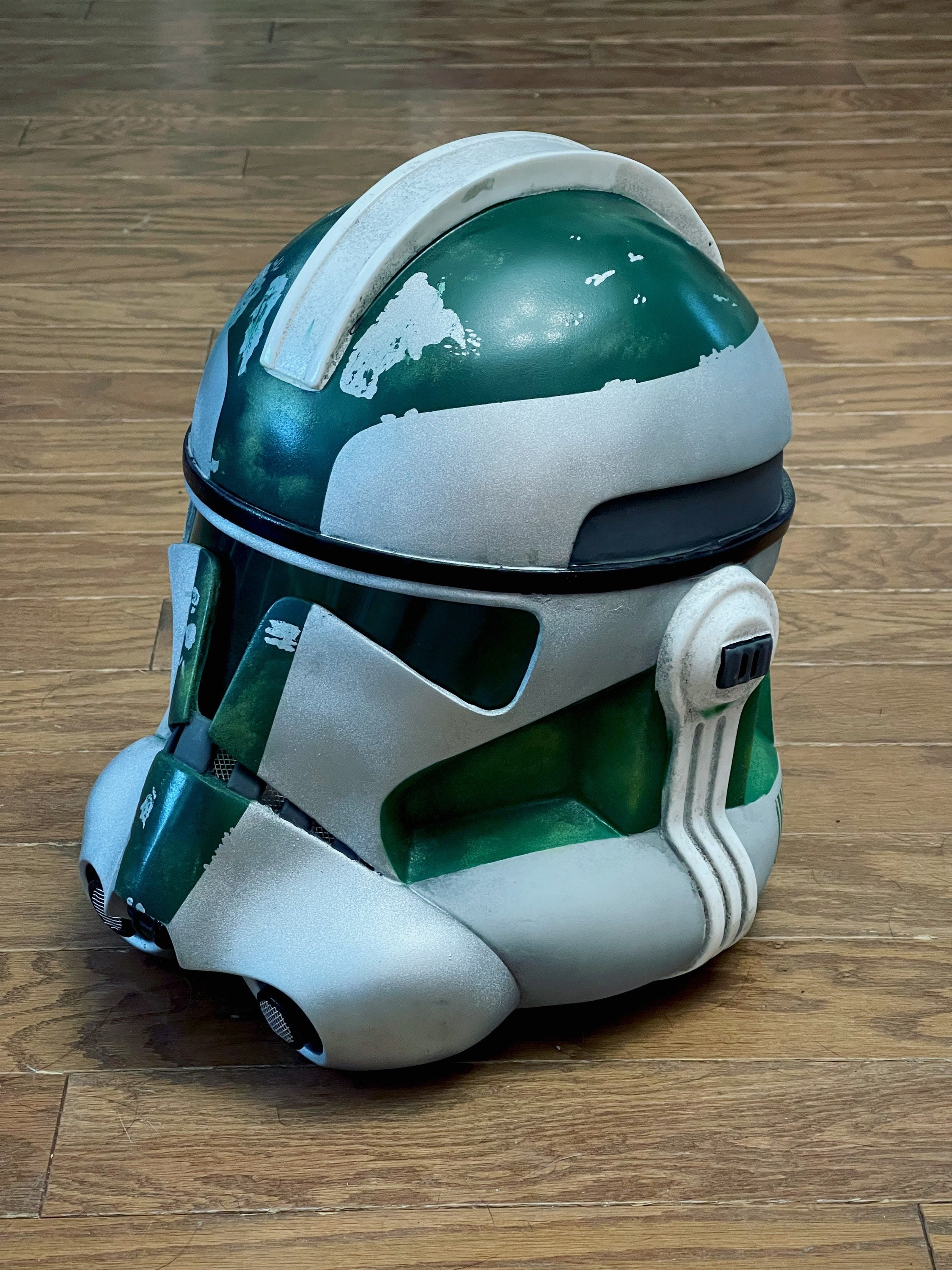 Clone Trooper Helmet Commander Gree Star Wars revenge of the Sith