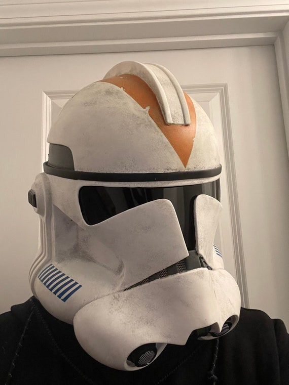 Handmade Star Wars Clone Trooper Helmet: 212th Legion, Revenge of
