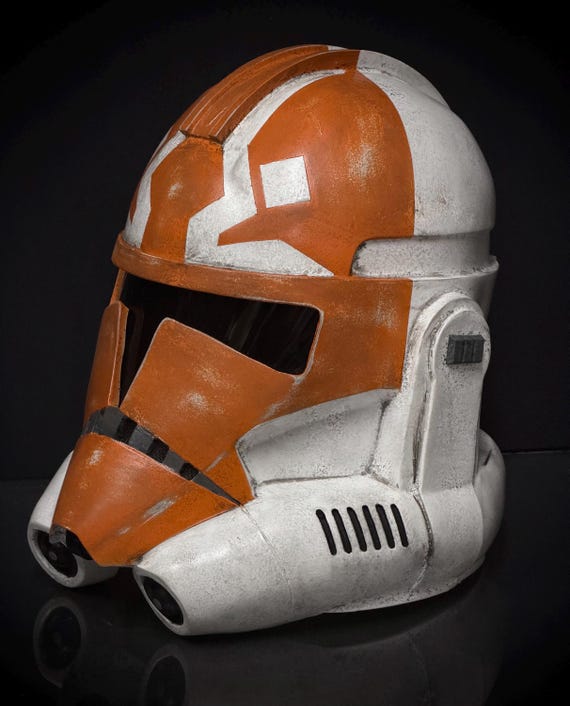 Ahsoka 332nd Company Clone Trooper Helmet - Hand Painted 1:1 Scale