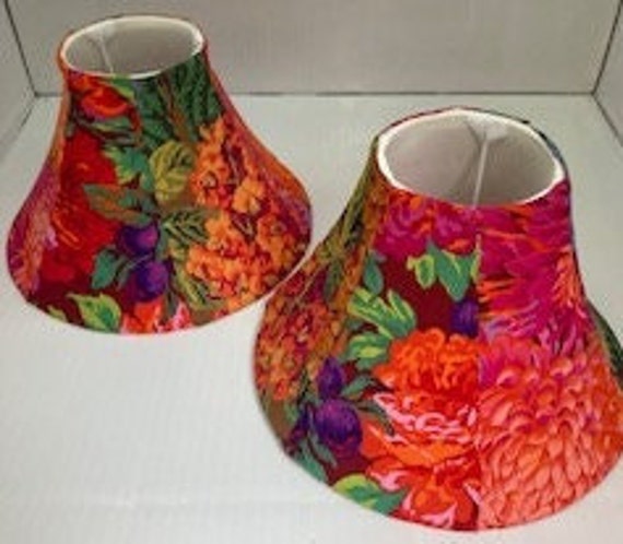 Wild in Bloom Lampshades (2) Uno Style