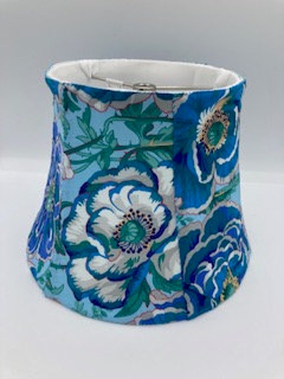 Lampshade by Kaffe's Niece, Dorothy Blue