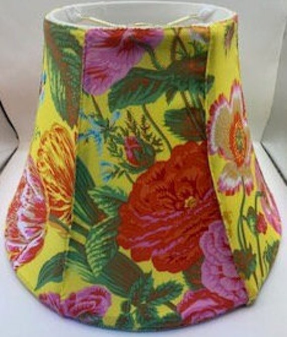 RARE fabric "Summer-licious" handsewn lampshade by Kaffe's Niece