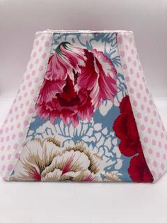 Sugar Dreams! Hand-sewn lampshade, by Kaffe's Niece, Kaffe Fassett Fabrics